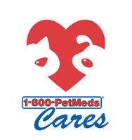 1-800-petmeds cares logo